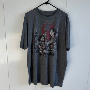 Star Wars Gray Graphic Tee